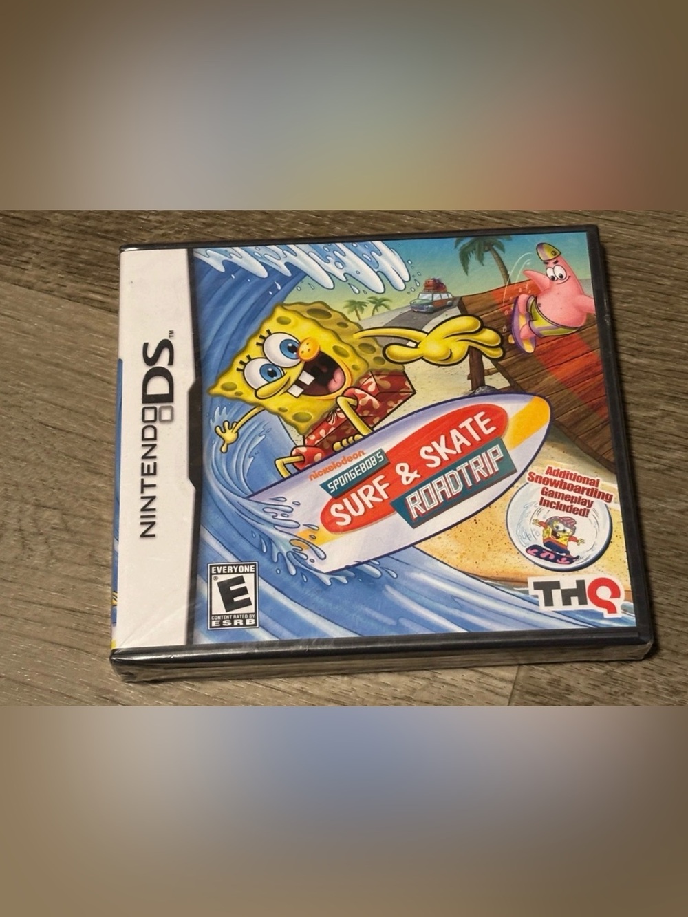 SpongeBob's Surf & Skate Roadtrip Nintendo DS Brand New Factory Sealed Authentic
